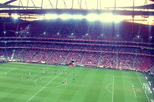 Benfica against Besiktas